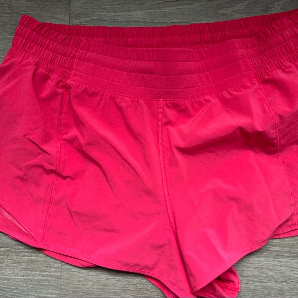Lululemon Athletica Pink Athletic Shorts Lightweight and Breathable